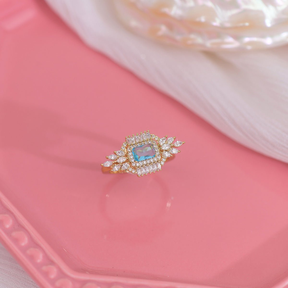 Arielle Azure Ring