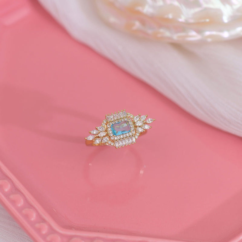 Arielle Azure Ring