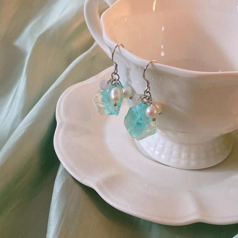 [] Ice Cube Earrings