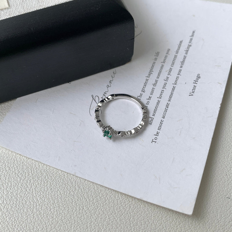 [sample ] Constance Emerald Ring