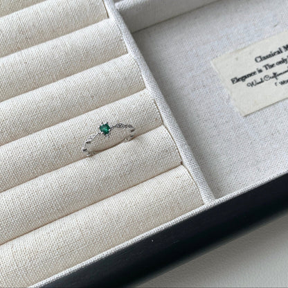 [sample ] Constance Emerald Ring