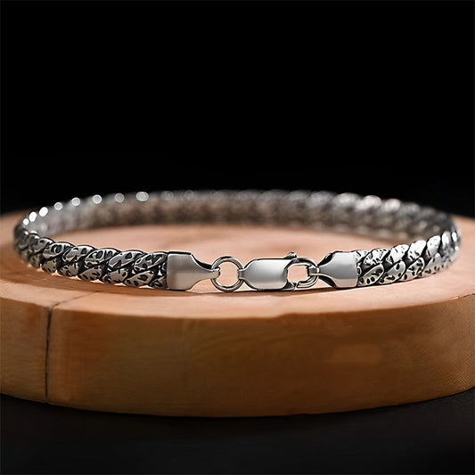 Copper Luck Buckle Bracelet for Spiritual Protection and Luck