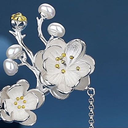 Copper Plum Blossom Butterfly Hairpin | Love & Freedom Symbol