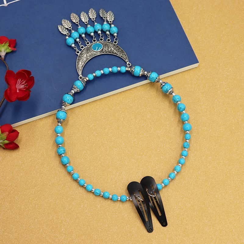 Copper Tassel Hair Decoration | Tibetan Spiritual Jewelry