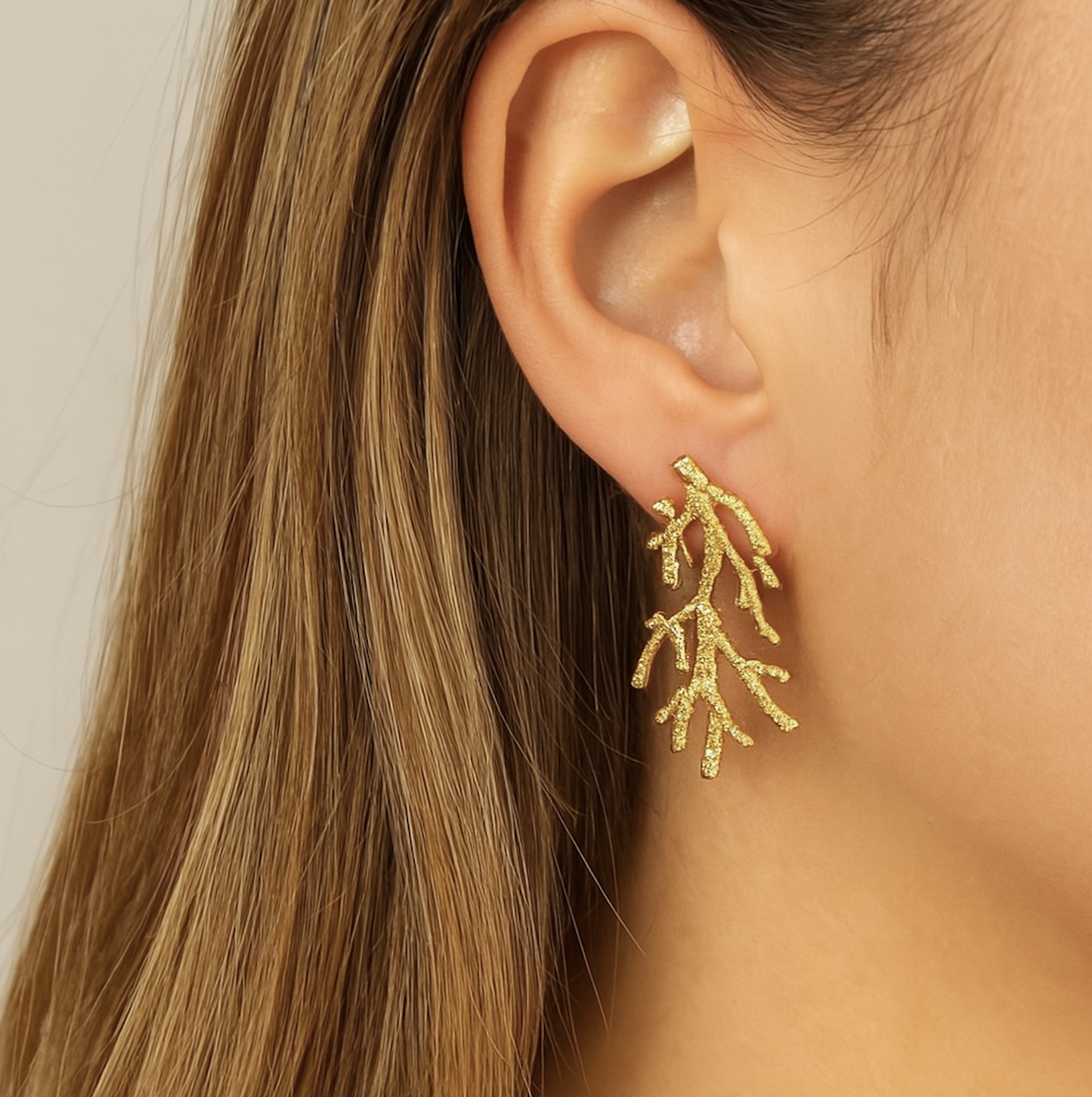 “cora” Gold Reef Earrings