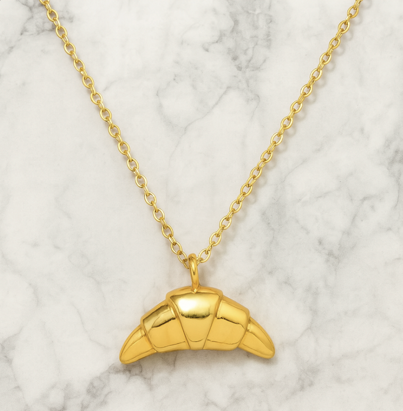 Croissant Pendant Necklace