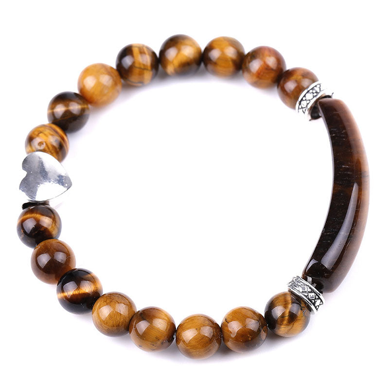 Green Aventurine Crystal Heart Spiritual Bracelet
