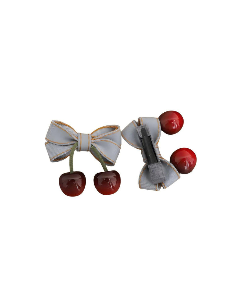 Multicolor Alloy Denim Resin Cherry a Pair Hairpin
