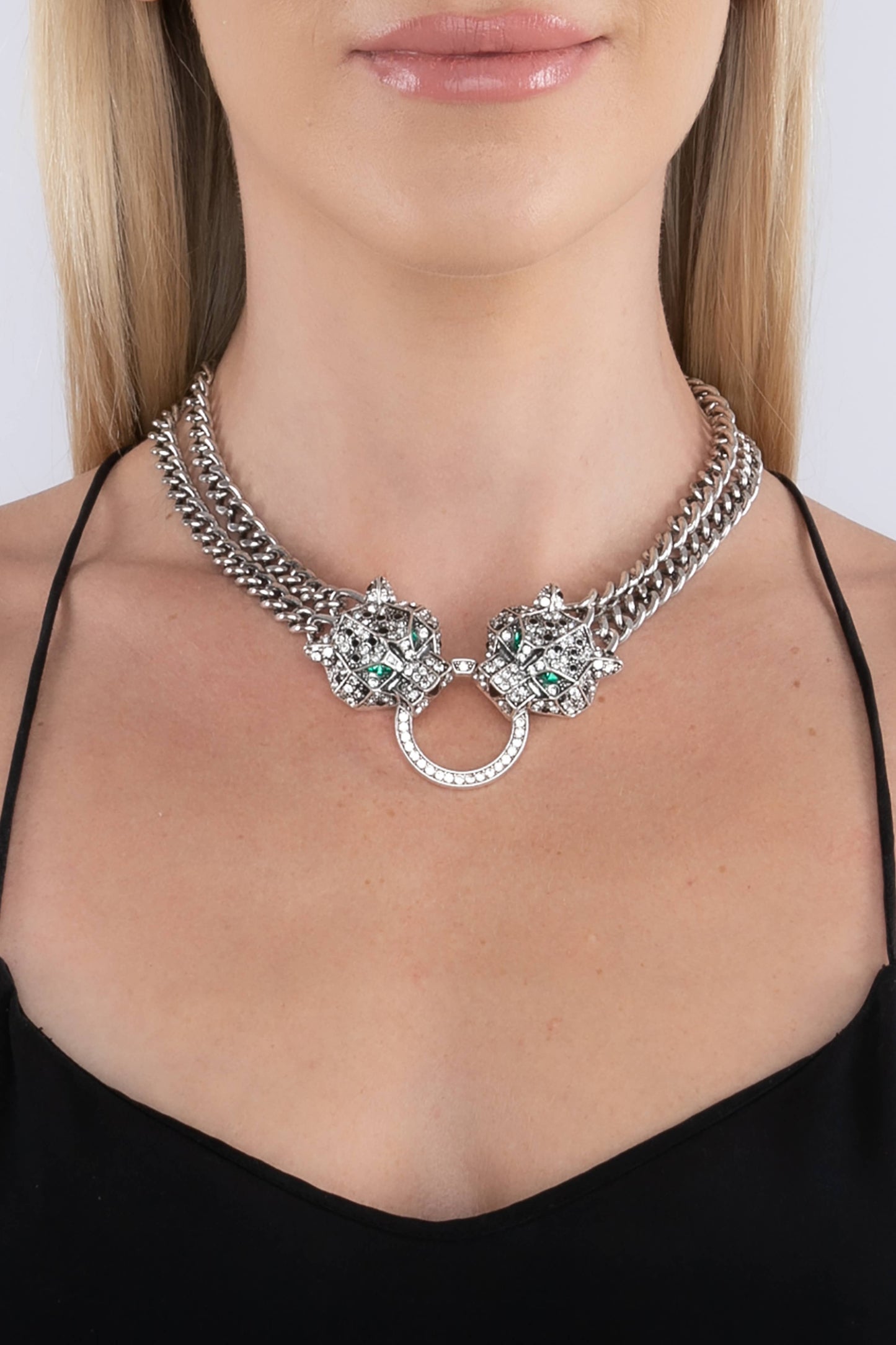 Jag Necklace: Yellow Gold