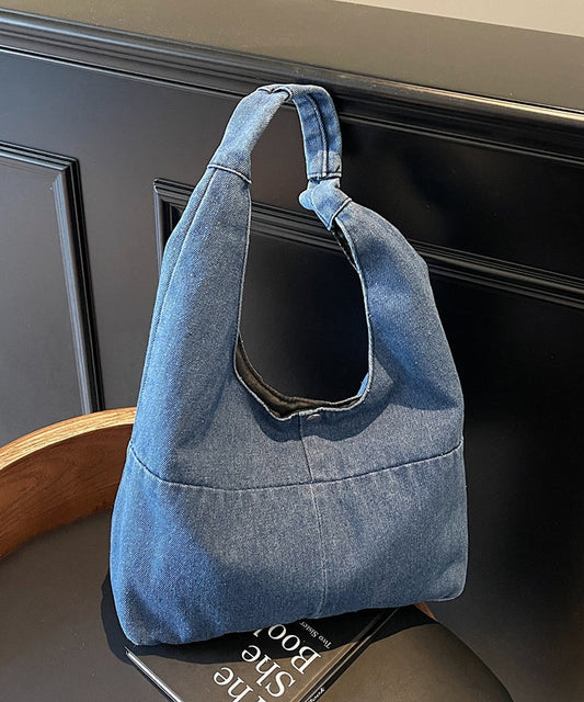Versatile Large Capacity Denim Shoulder Bag