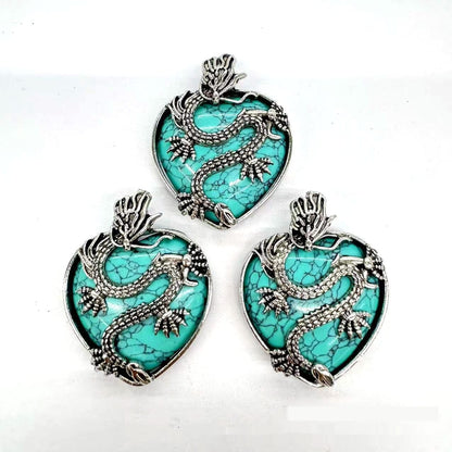 Heart of the Dragon's Embrace Necklace