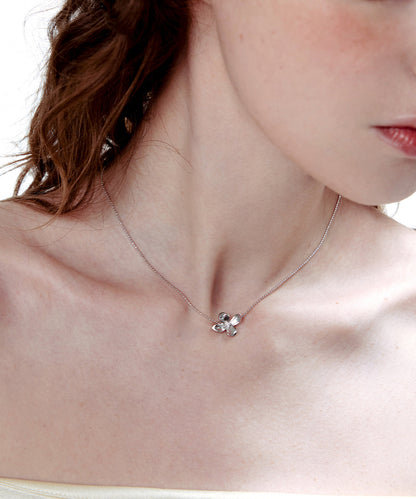 Small Round Bead Thread Copper Plated Small Pendant Fine Choker