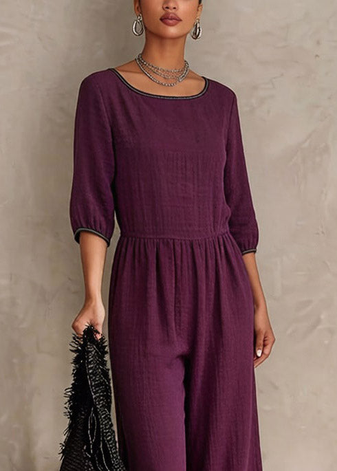 Boutique Purple Tie Waist Silk Vacation Maxi Dresses Summer