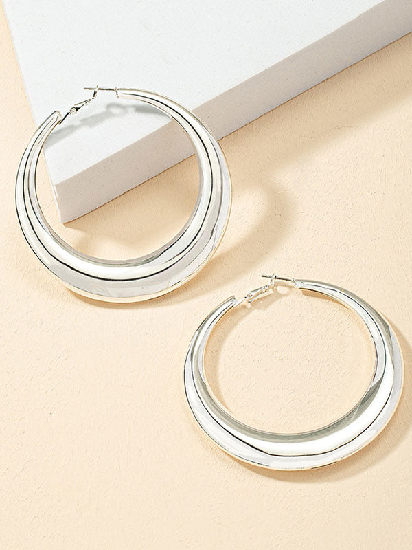Geometric Color Earrings Accessories