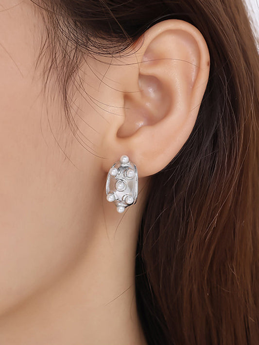 Geometric Drop Earrings