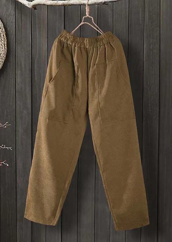 Brown Corduroy Pants