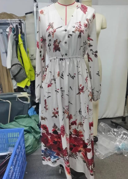 -beige-print-exra-large-hem-long-dress-spring