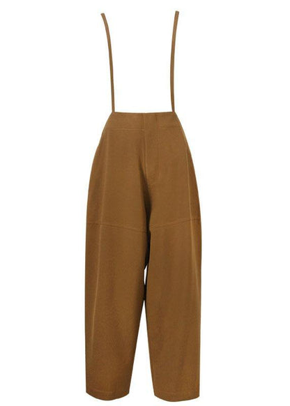 Art Brown High Waist Carpenter Pants Pants
