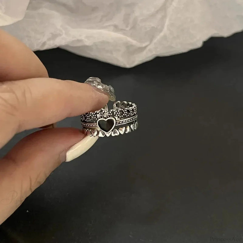 Stylish Antique Opal Unpredictable Gothic Band