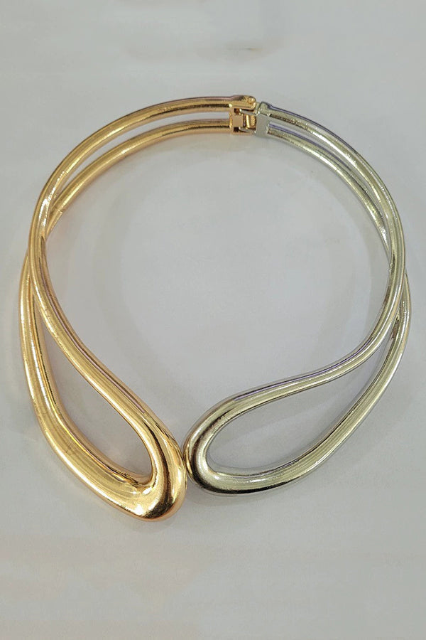 Alloy Twisted Double Layer Jewelry