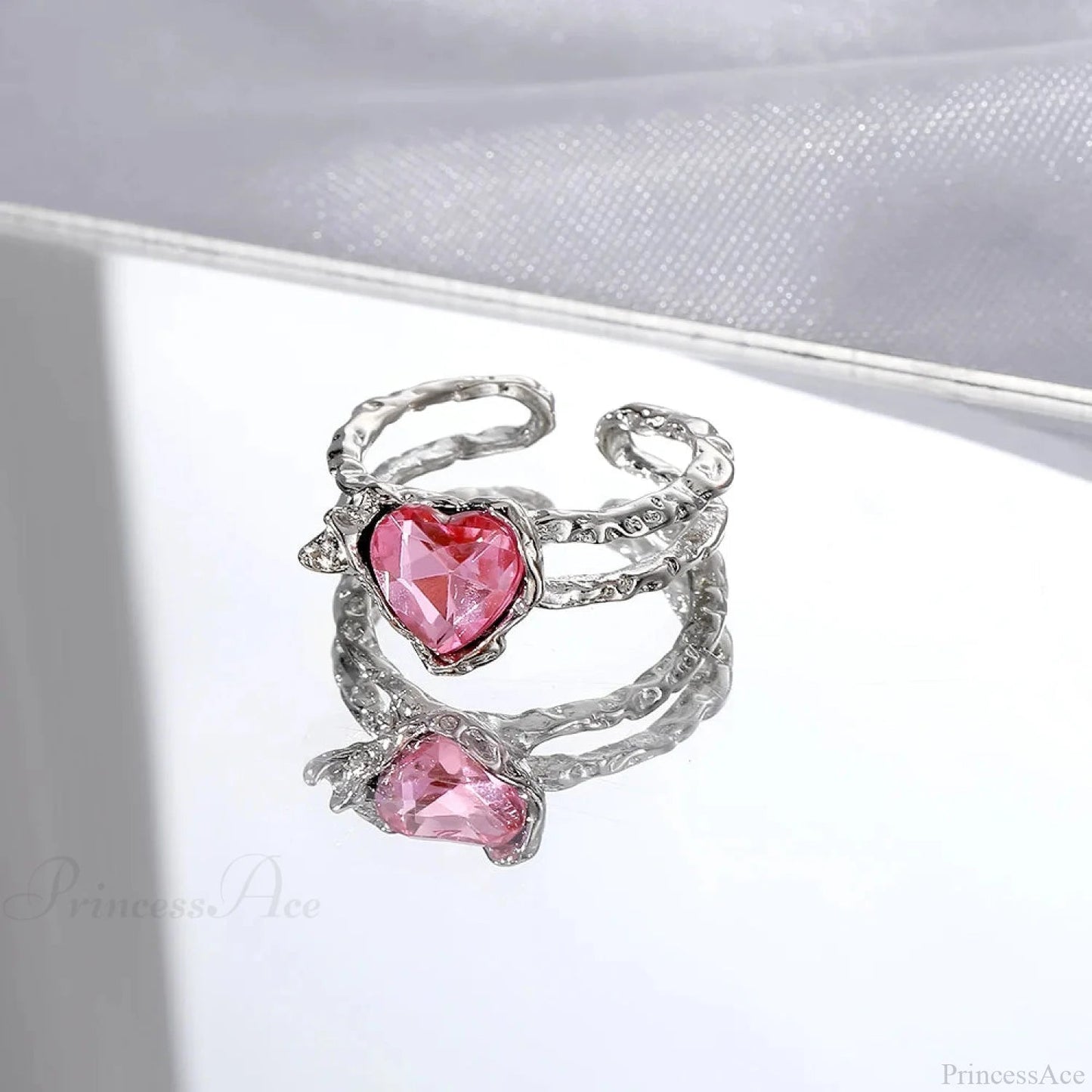 Dark Animal Butterfly Zircon Star Ring
