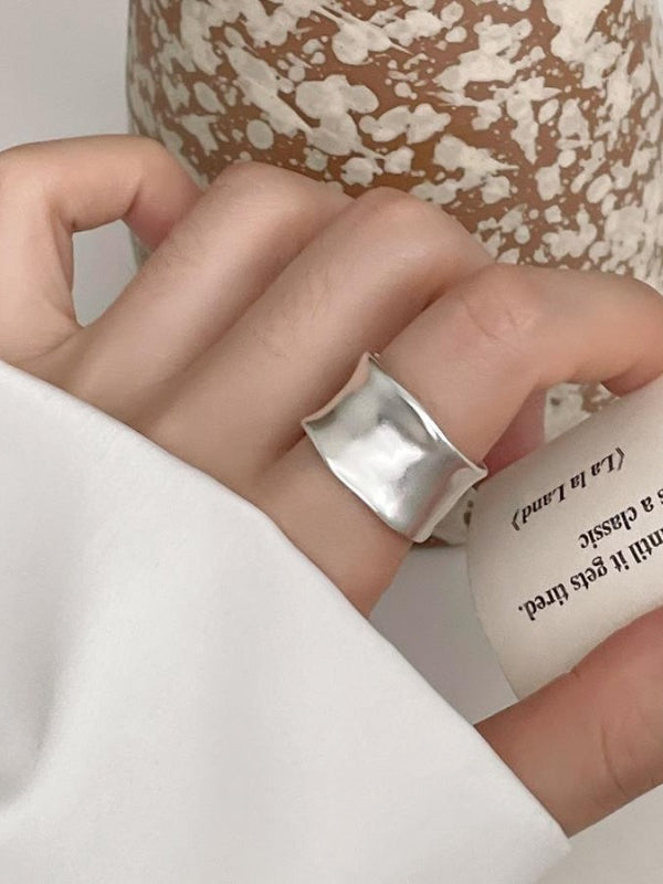 Geometric Color Rings Accessories