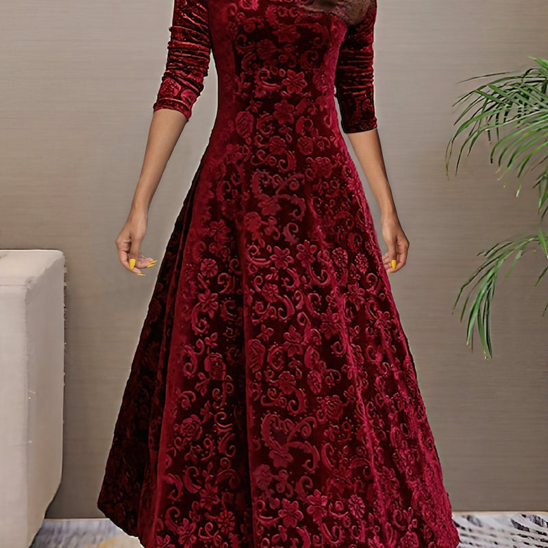 Nancy | Luxurious Holiday Dress