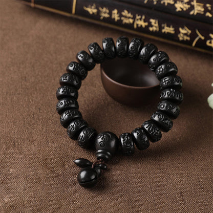 13mm Lightning Strike Wood Spiritual Protection Bracelet