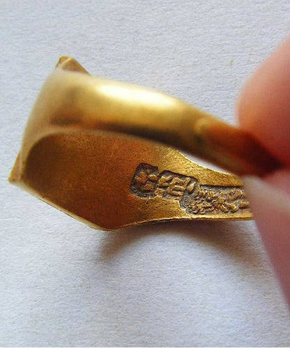 Gold Sterling Silver Overgild Rings
