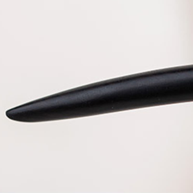 Ebony Hairpin With Red String Tassel for Protection & Luck