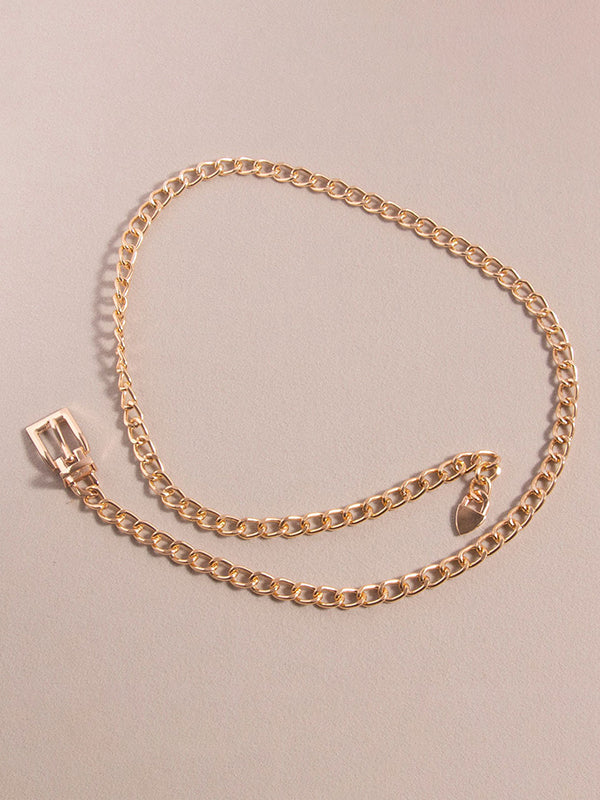 Buckle Chains Color Belts