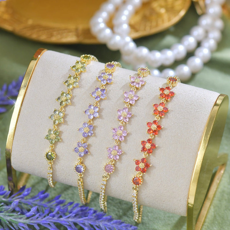 Elaria Bracelet in Purple