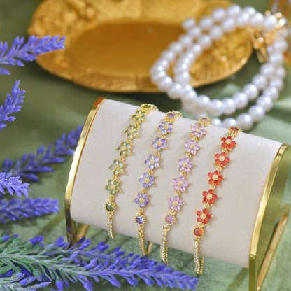 Elaria Bracelet in Purple