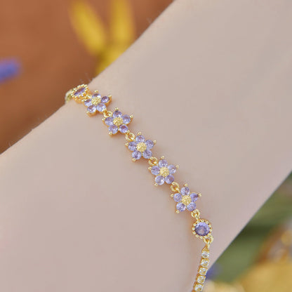 Elaria Bracelet in Purple