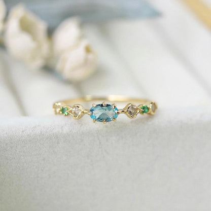 Elysian Aqua Ring