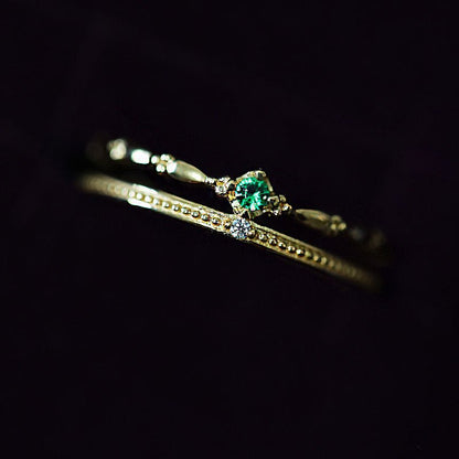 [] Lilian Emerald Ring
