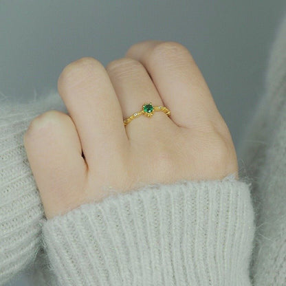 Diana Emerald Ring