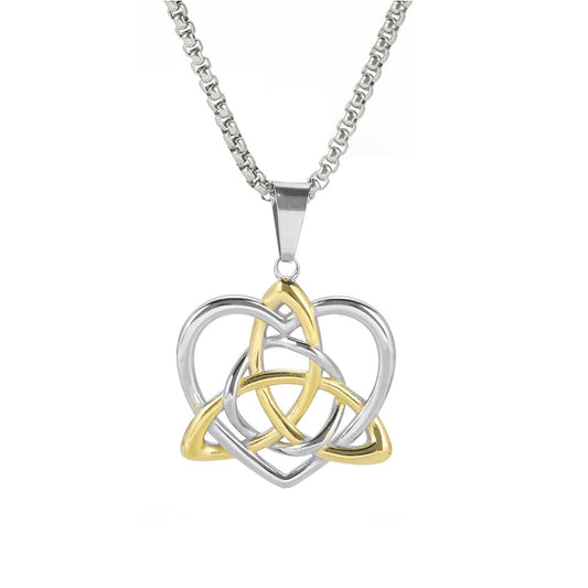 Triquetra Love Necklace