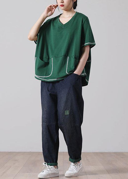 Chocolate Pockets Cotton Short Sleeve Tee