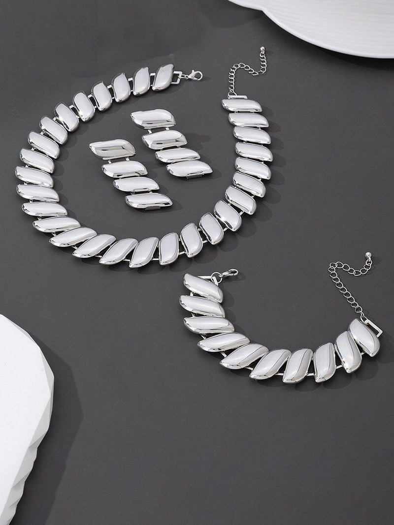 Geometric Bracelet Accessories Earrings Accessories Necklaces Accessories