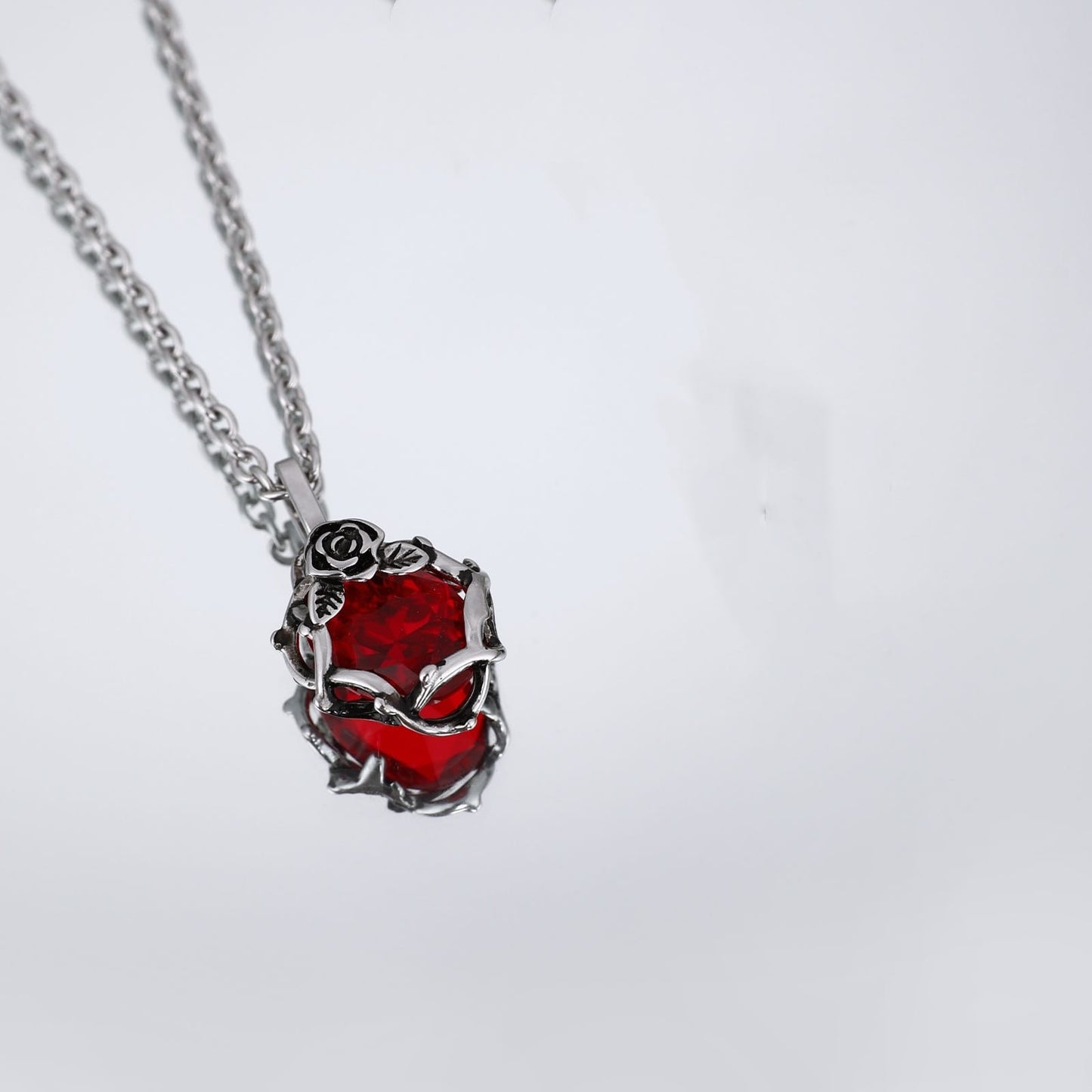 Twilight Rose Necklace