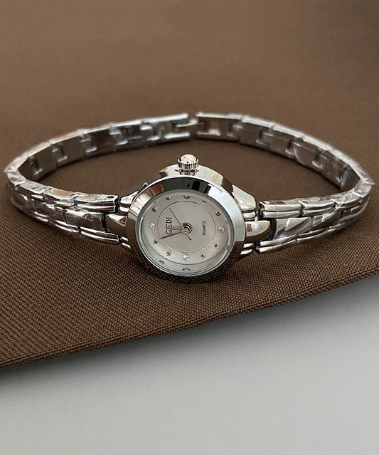Original Silk Stainless Steel Quartz Movement Tempered Glass Watches