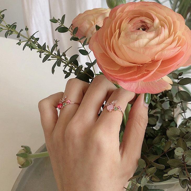 [] Zoe Heart Ring