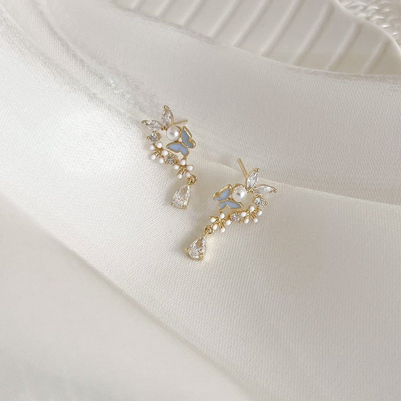 Melissa Flower Butterfly Earrings