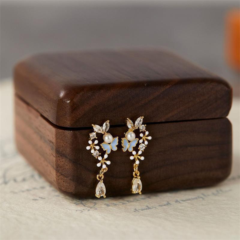 Melissa Flower Butterfly Earrings