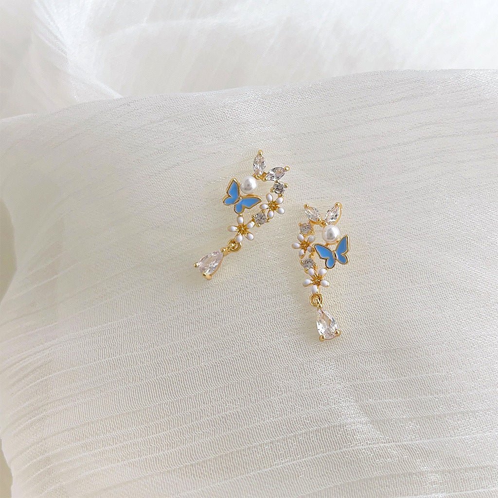 Melissa Flower Butterfly Earrings