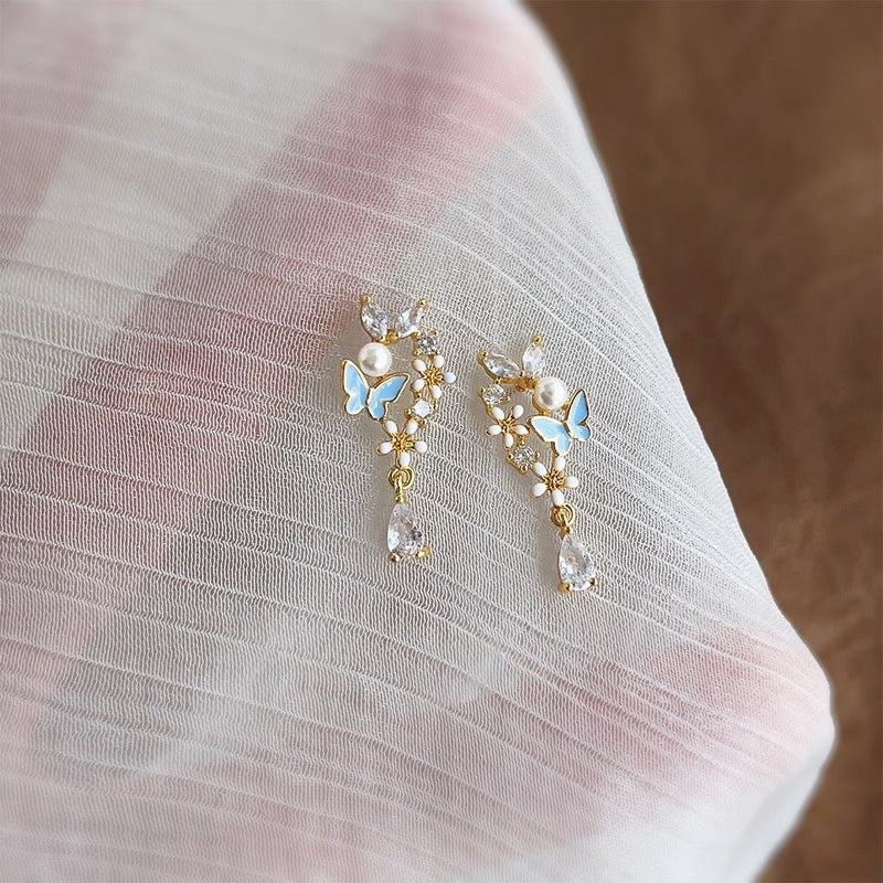 Melissa Flower Butterfly Earrings
