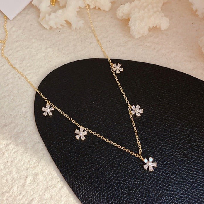 Winona Flower Choker Necklace
