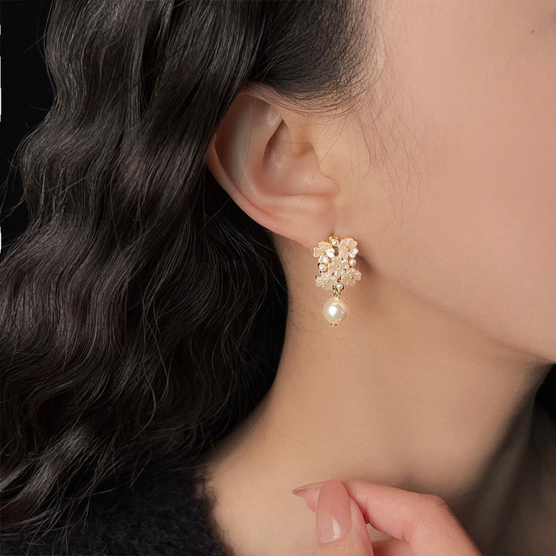 Gardenia Blossom Earrings