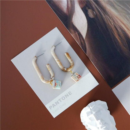 [] Geometry Earrings